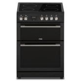 Creda C60CDOA 60Cm Freestanding Ceramic Double Oven - Anthracite