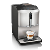 Siemens TF303G07 Bean To Cup Fully Automatic Freestanding Coffee Machine - Inox Silver Metallic