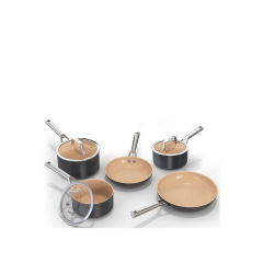 Ninja CW95000UK Cookware 5-Piece Set - Apricot + Grey