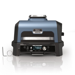 Ninja OG901UK Woodfire Pro Connect Xl Electric Bbq Grill & Smoker - Black/Blue