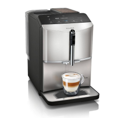 Siemens TF303G07 Bean To Cup Fully Automatic Freestanding Coffee Machine - Inox Silver Metallic