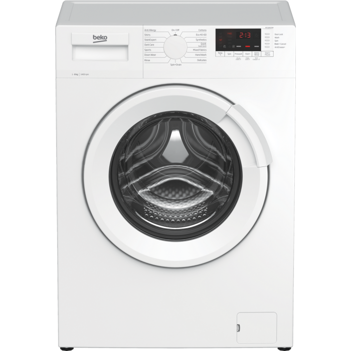 The Wash House Ltd | Beko WTL84141W Washing Machine 1400 Spin - White | Euronics | Stourport | Hereford | Worcester